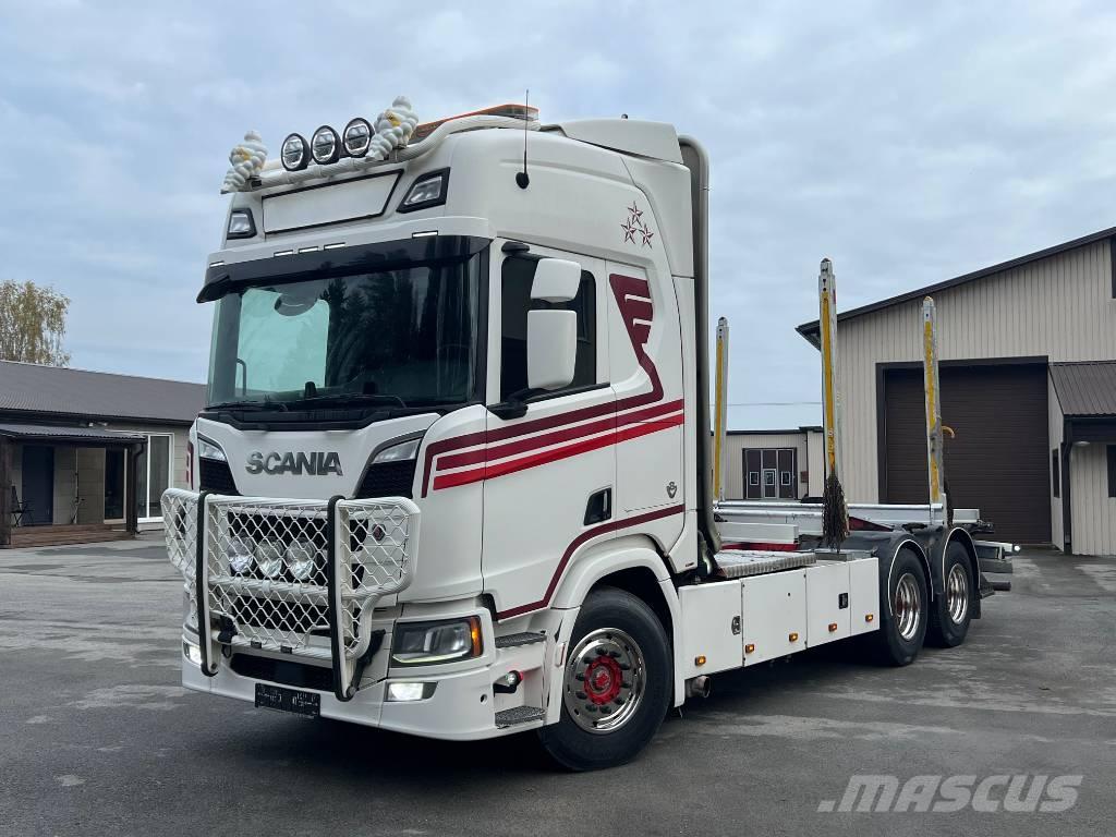 Scania R 730 B6X4NB Tomruk kamyonlari