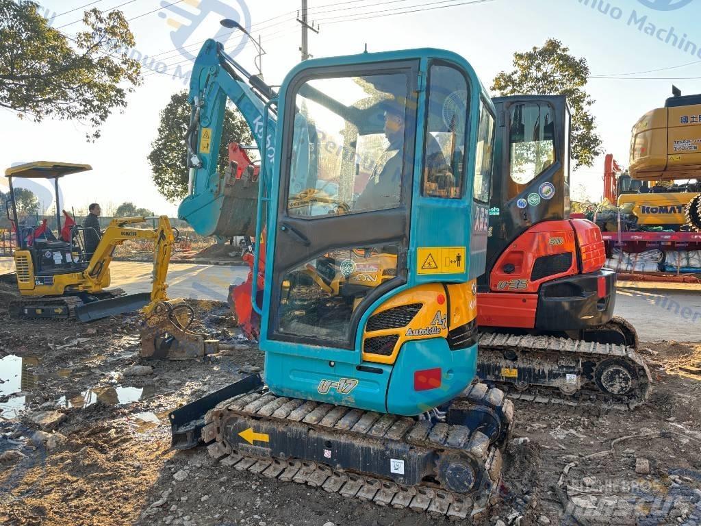 Kubota U 17 Mini ekskavatörler, 7 tona dek