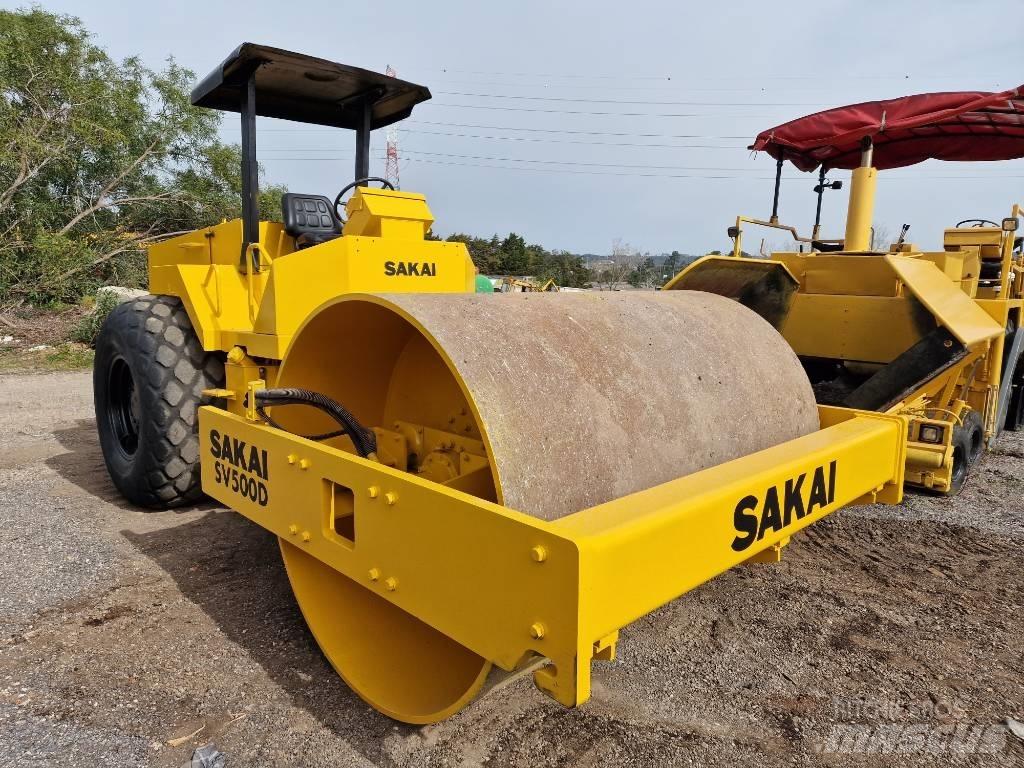 Sakai SV 500 Tek tamburlu silindirler