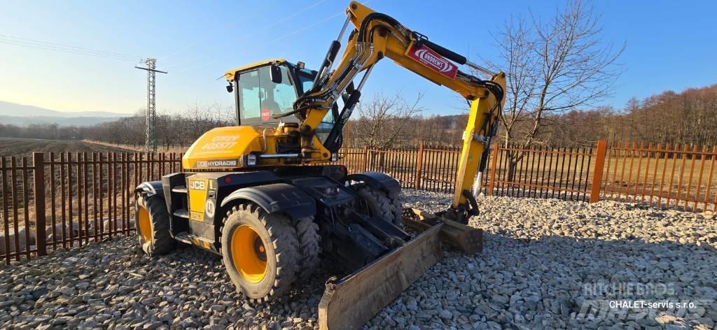JCB 110 W Hydradig Lastik tekerli ekskavatörler