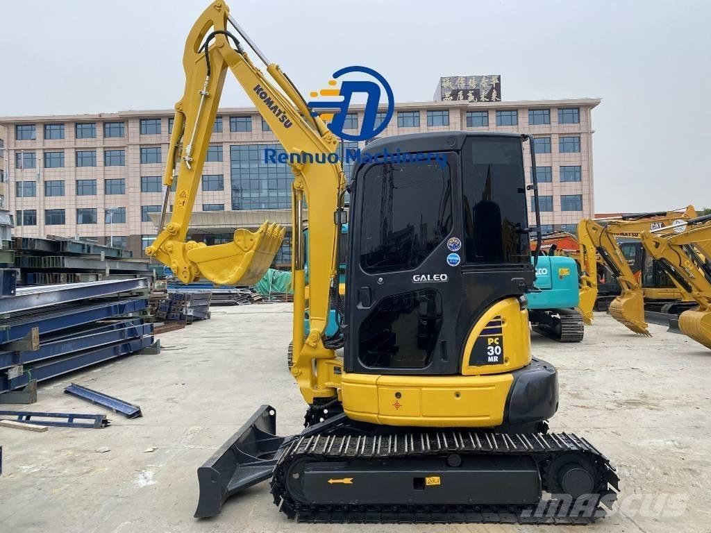 Komatsu PC 30 MR-3 Mini ekskavatörler, 7 tona dek