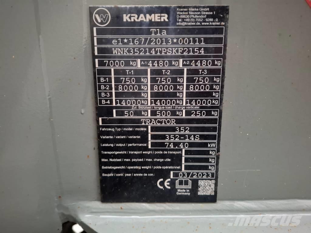 Kramer 8115 Tekerlekli yükleyiciler