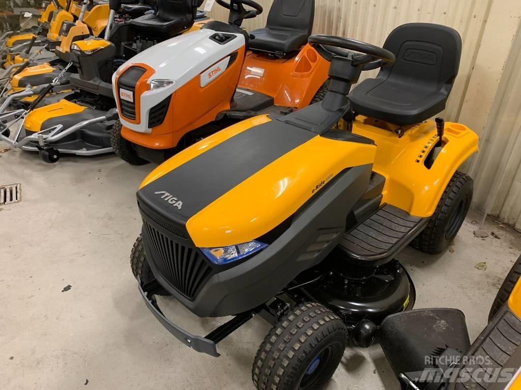 Stiga E-RIDE S500 Arkasından yürünen çim biçme makineleri