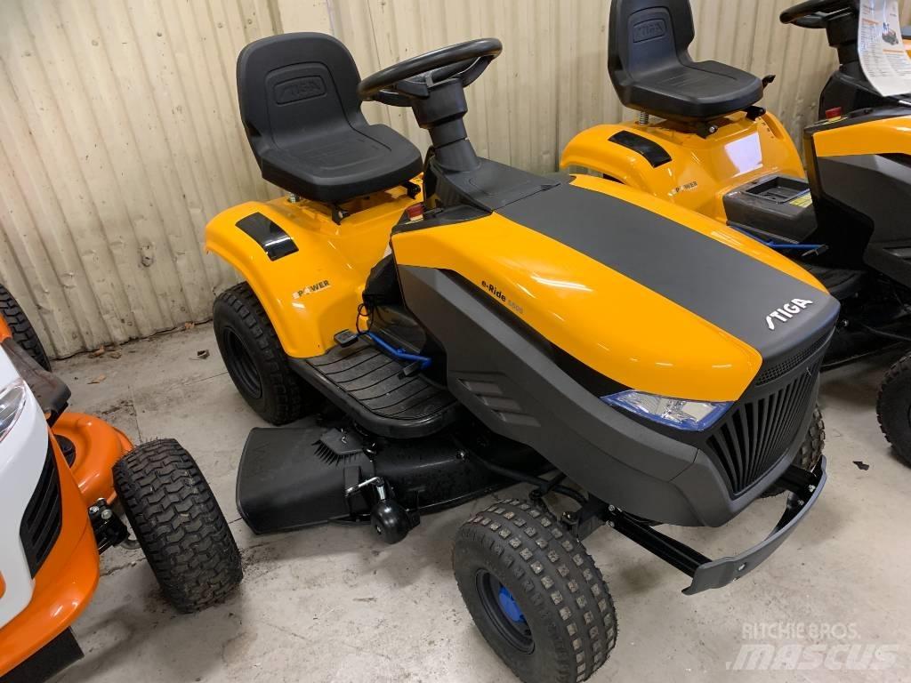 Stiga E-RIDE S500 Arkasından yürünen çim biçme makineleri