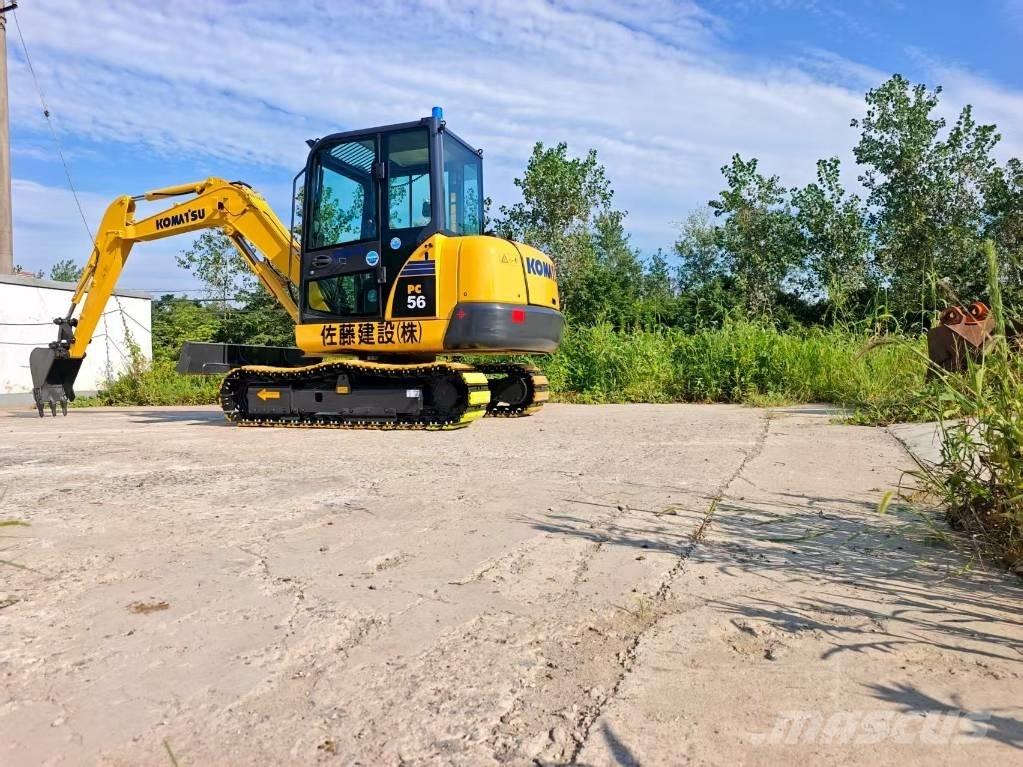 Komatsu PC 56-7 Mini ekskavatörler, 7 tona dek