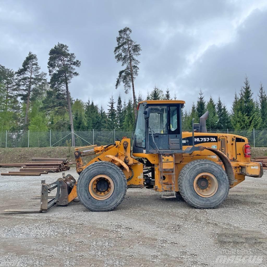 Hyundai HL 757-7 A Tekerlekli yükleyiciler