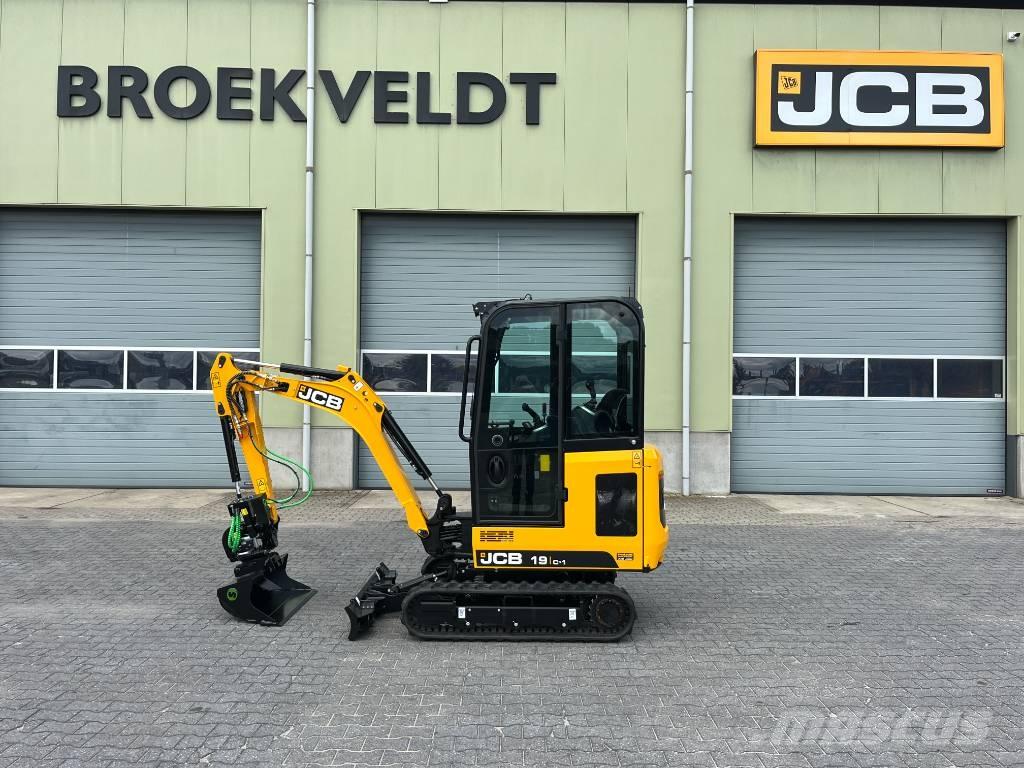 JCB 19C-1 PC Mini ekskavatörler, 7 tona dek