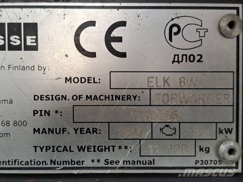 Ponsse ELK Tomruk yükleyici traktörler