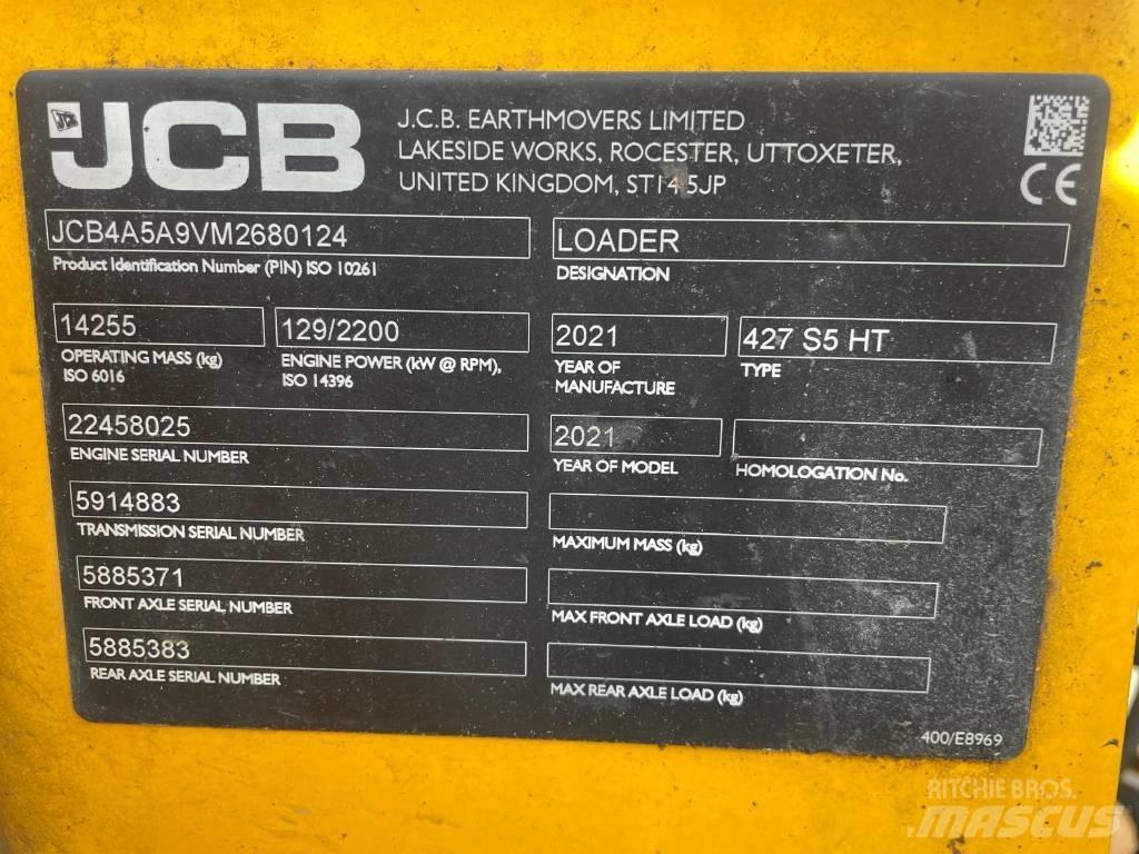 JCB 427 HT Tekerlekli yükleyiciler