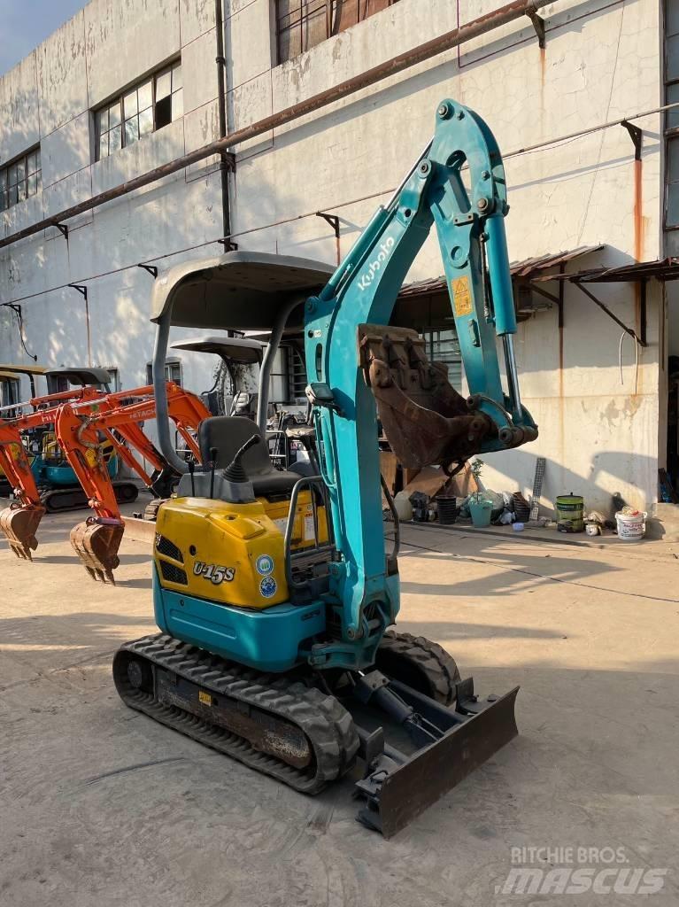 Kubota U 15 Mini ekskavatörler, 7 tona dek