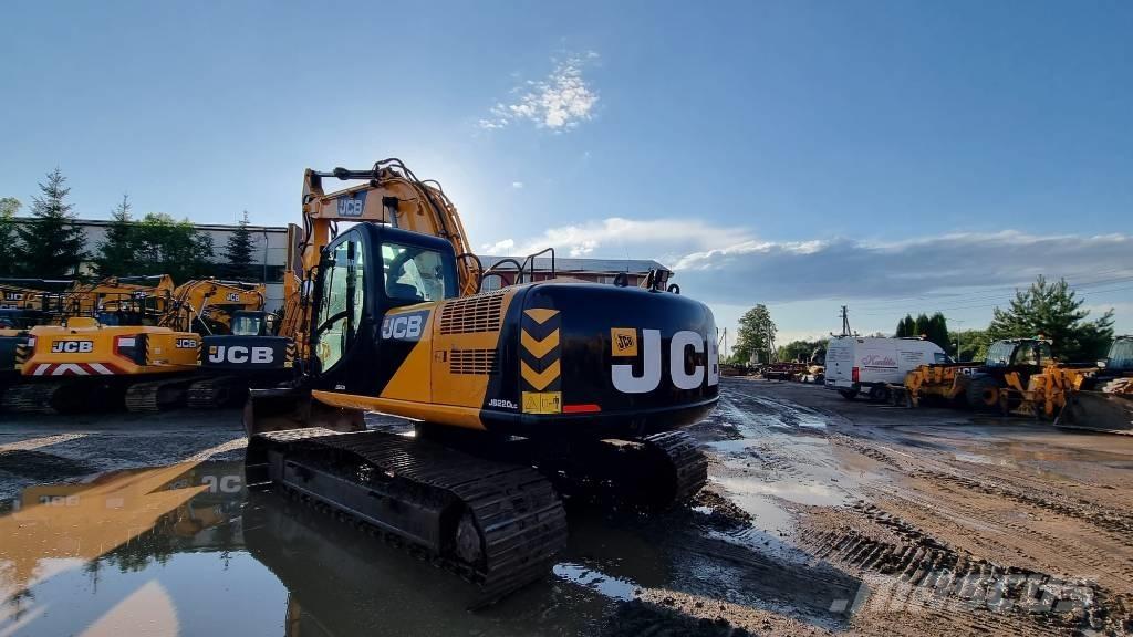 JCB JS 220 LC Paletli ekskavatörler