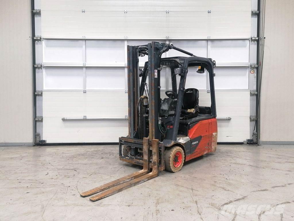 Linde E16-02 Elektrikli forkliftler