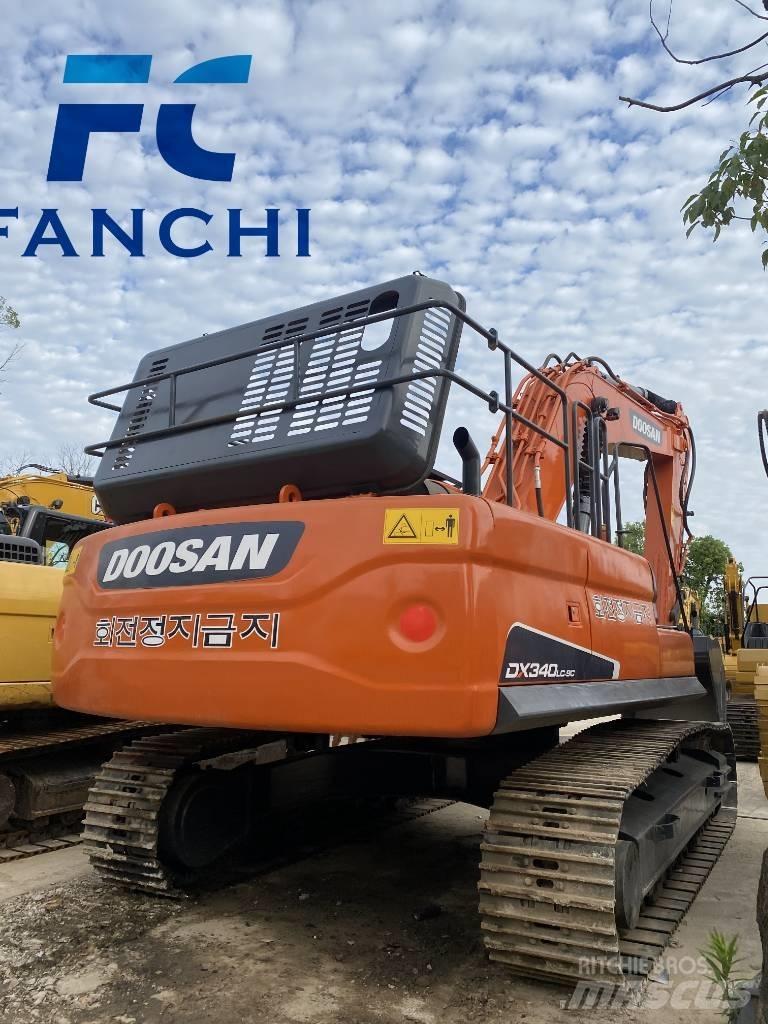 Doosan DX 340 LC Paletli ekskavatörler
