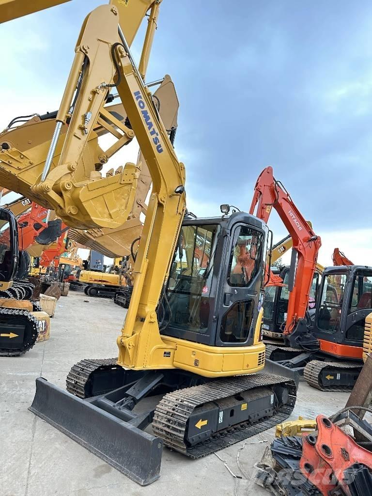 Komatsu PC55MR Mini ekskavatörler, 7 tona dek