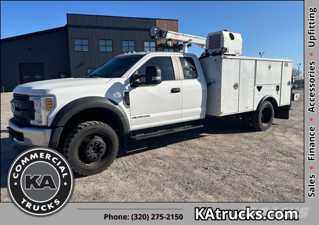 Ford F 550 XL SD Paletli vinçler