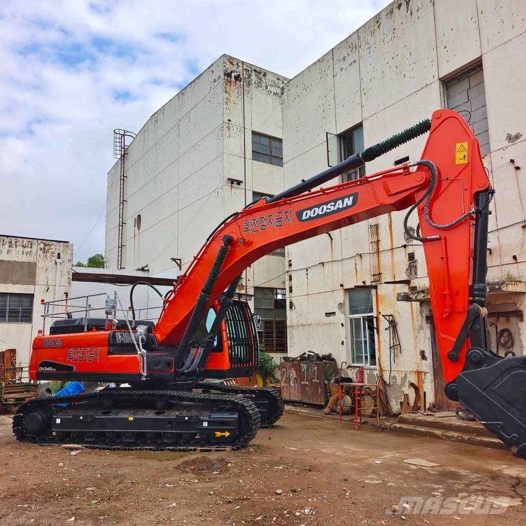 Doosan DX 340 LC-9C Paletli ekskavatörler