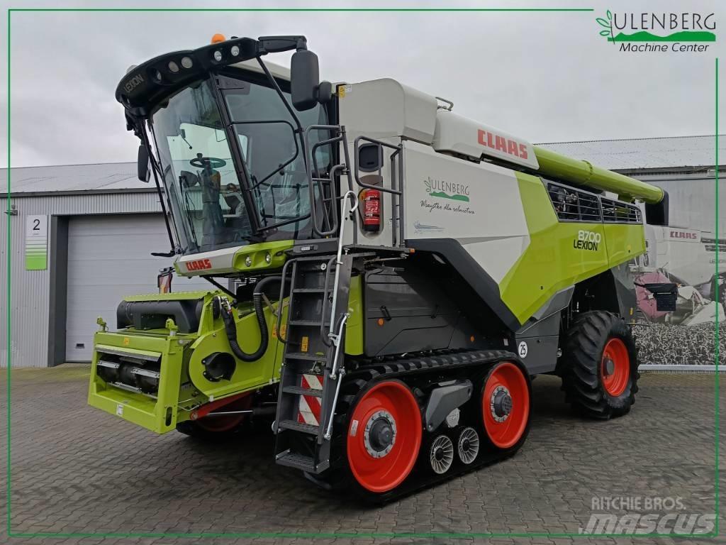 CLAAS Lexion 8700 TT Biçerdöverler