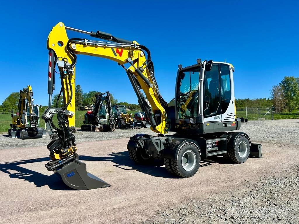 Wacker Neuson EW65 Lastik tekerli ekskavatörler