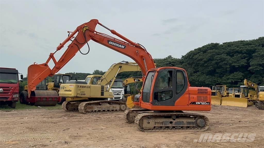 Doosan DX 120 Paletli ekskavatörler