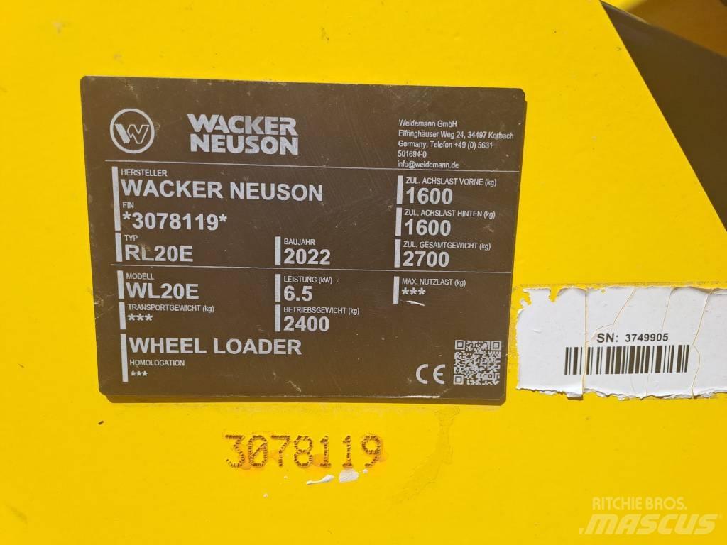 Wacker Neuson WL20e Tekerlekli yükleyiciler