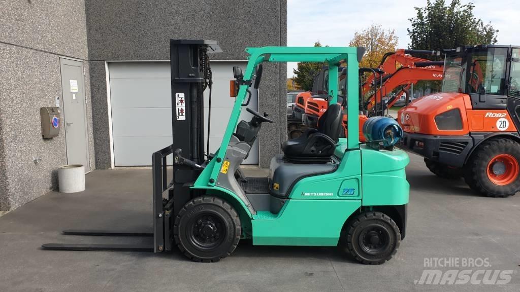 Mitsubishi FGE25NT LPG'li forkliftler