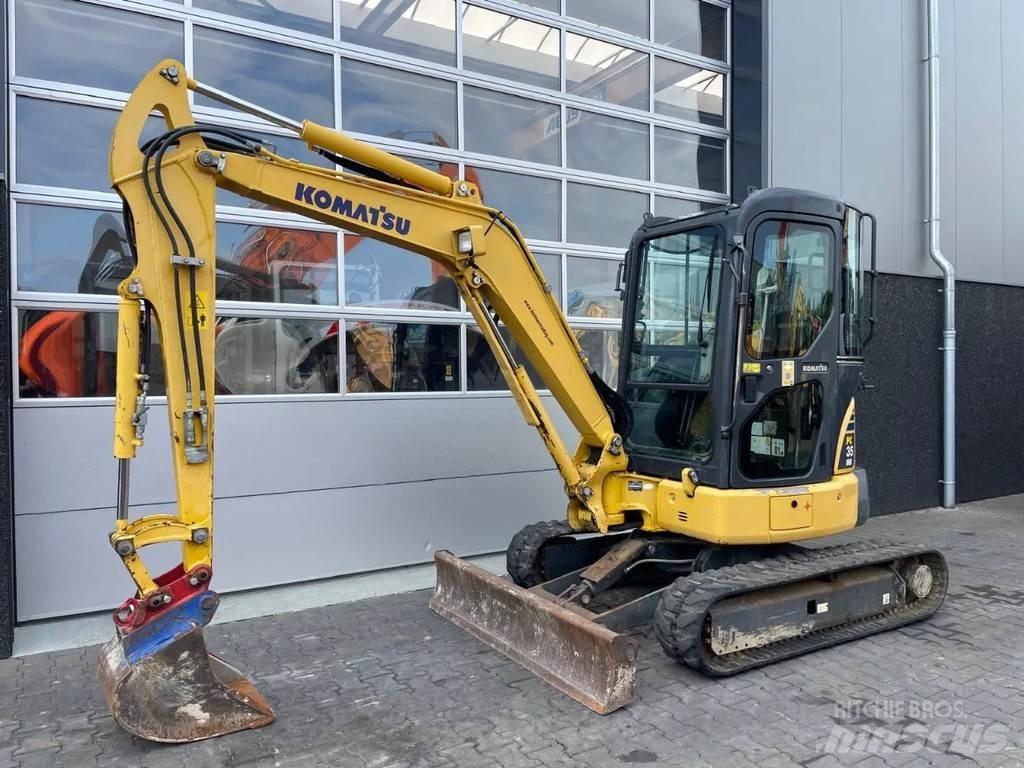 Komatsu PC35MR-3 Mini ekskavatörler, 7 tona dek