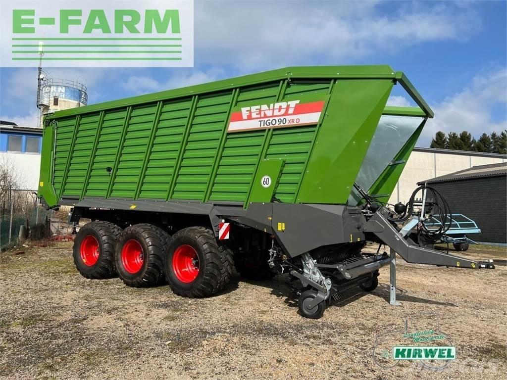 Fendt tigo 90 xr Diger yari çekiciler
