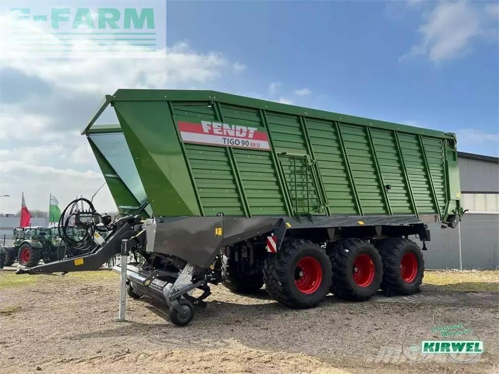 Fendt tigo 90 xr Diger yari çekiciler
