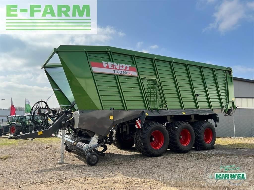 Fendt tigo 90 xr Diger yari çekiciler