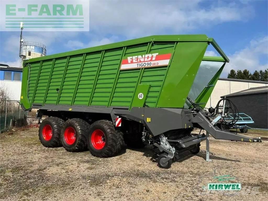 Fendt tigo 90 xr Diger yari çekiciler