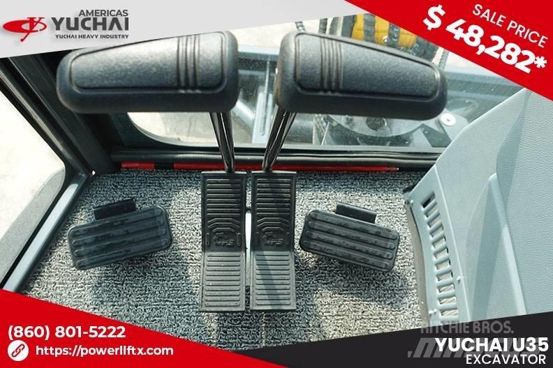 Yuchai U35 Mini ekskavatörler, 7 tona dek