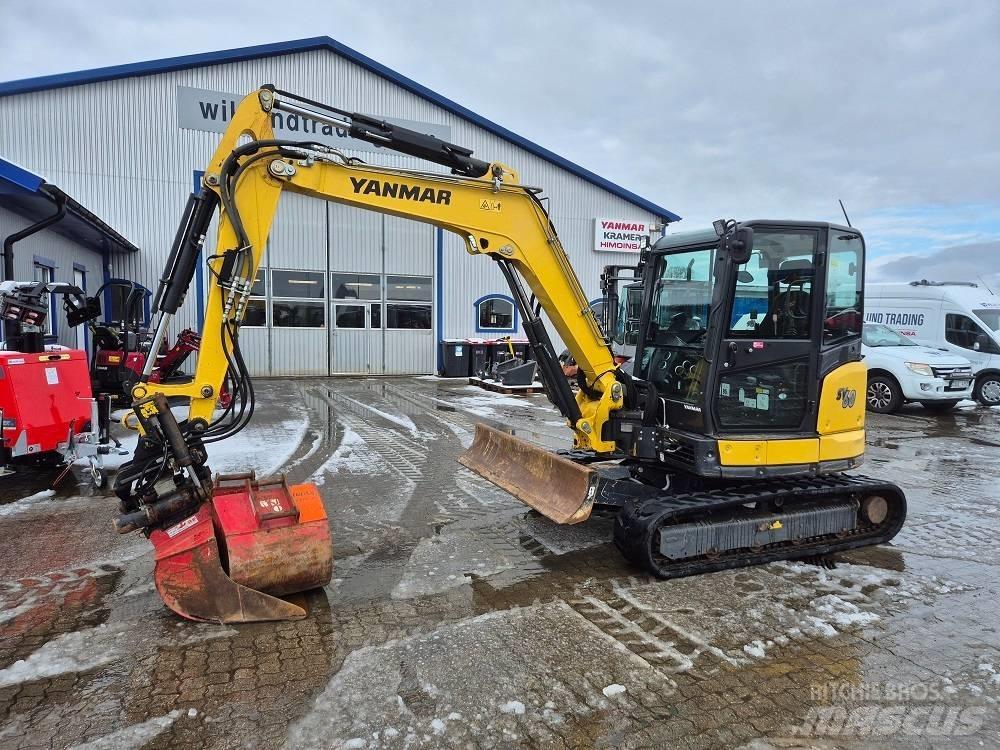 Yanmar SV 60 Mini ekskavatörler, 7 tona dek
