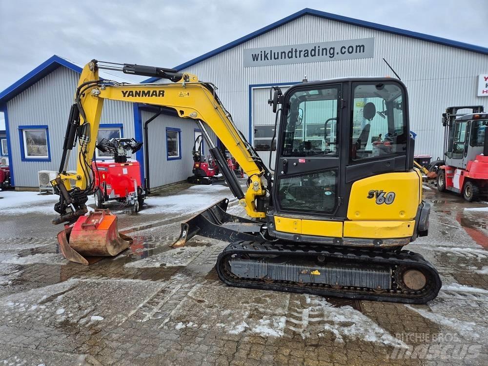 Yanmar SV 60 Mini ekskavatörler, 7 tona dek