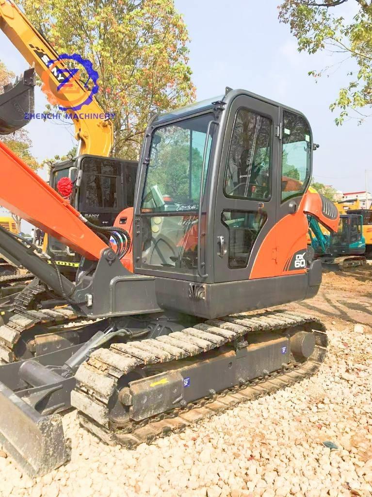 Doosan DX 60 Mini ekskavatörler, 7 tona dek