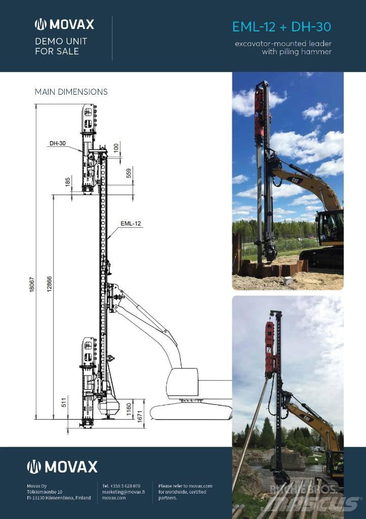 Movax EML-12 & DH-30 Hidrolik kırıcılar