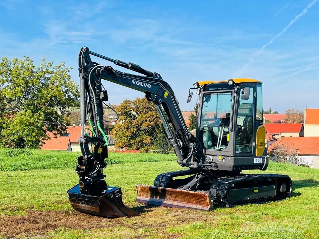 Volvo ECR 50 D Mini ekskavatörler, 7 tona dek
