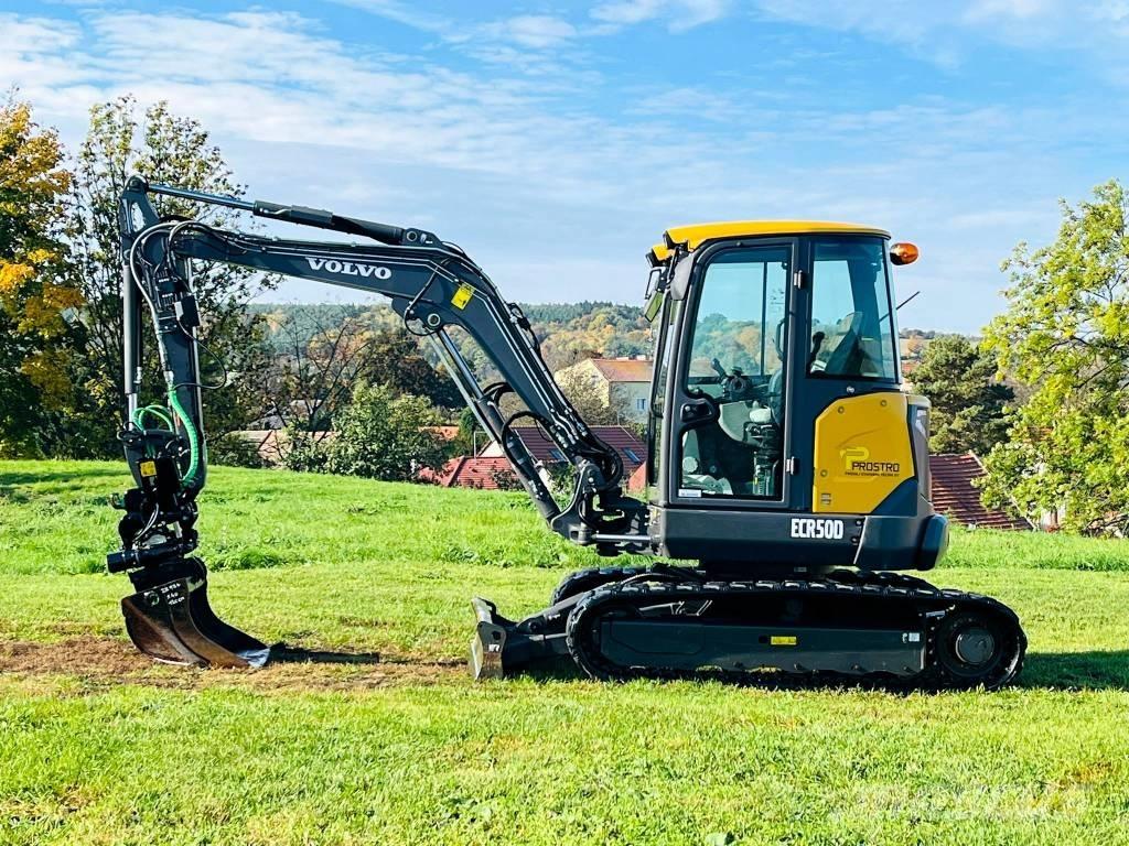 Volvo ECR 50 D Mini ekskavatörler, 7 tona dek