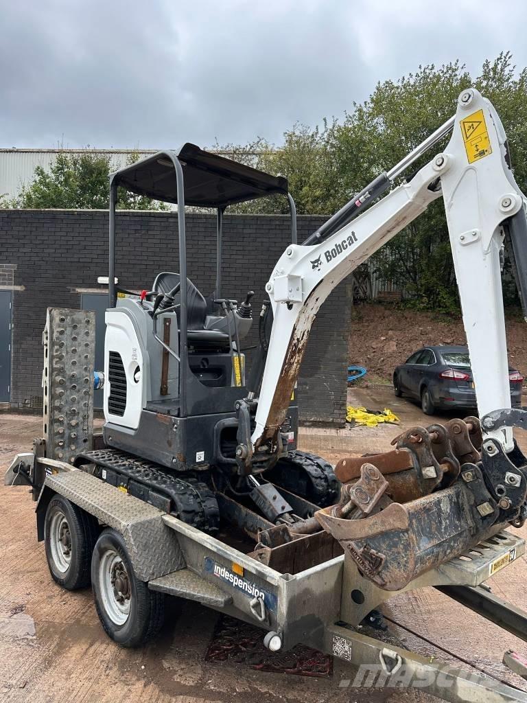 Bobcat E17z Mini ekskavatörler, 7 tona dek