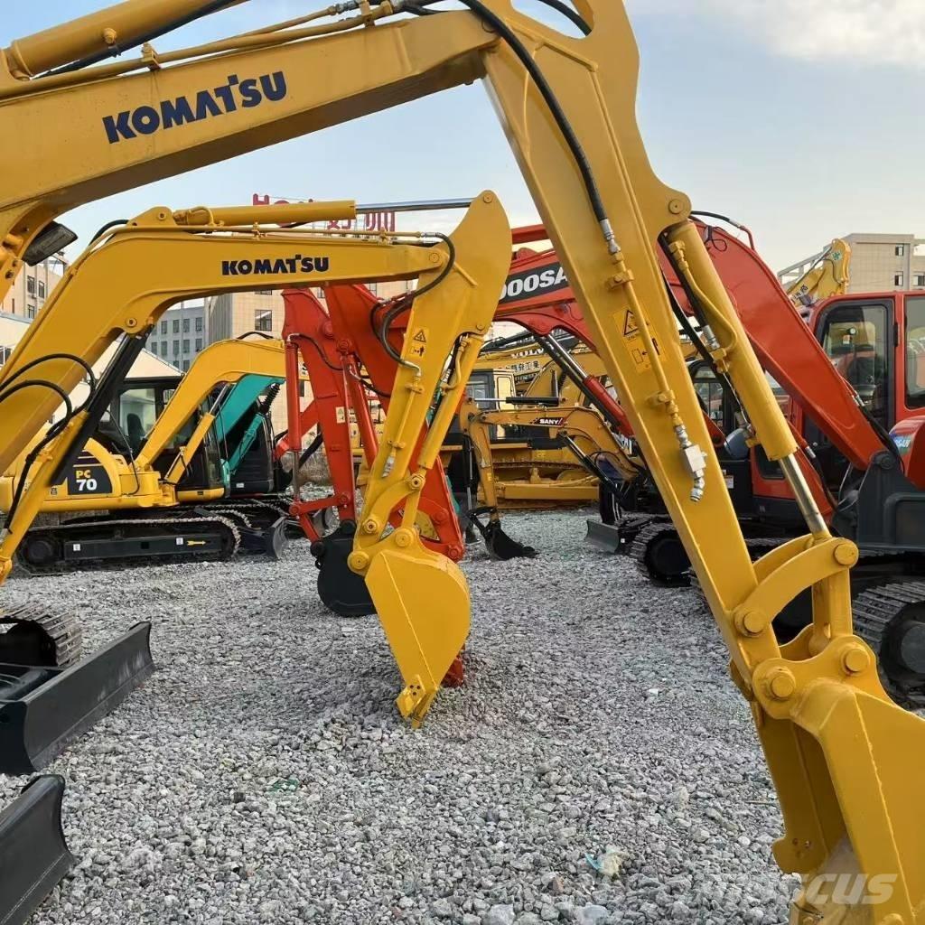 Komatsu PC 35 MR Mini ekskavatörler, 7 tona dek