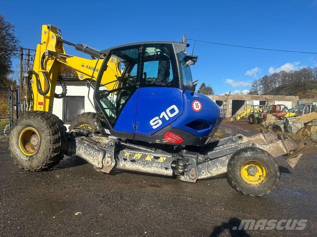 Kaiser S10 Telefuss Lastik tekerli ekskavatörler