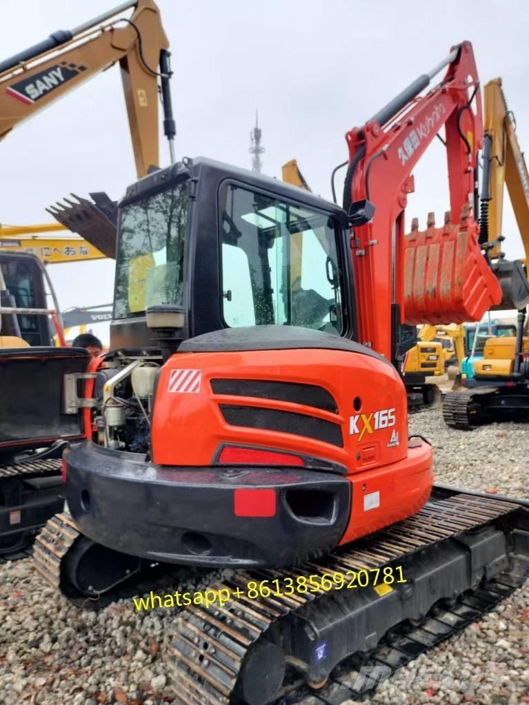 Kubota KX 165 Mini ekskavatörler, 7 tona dek