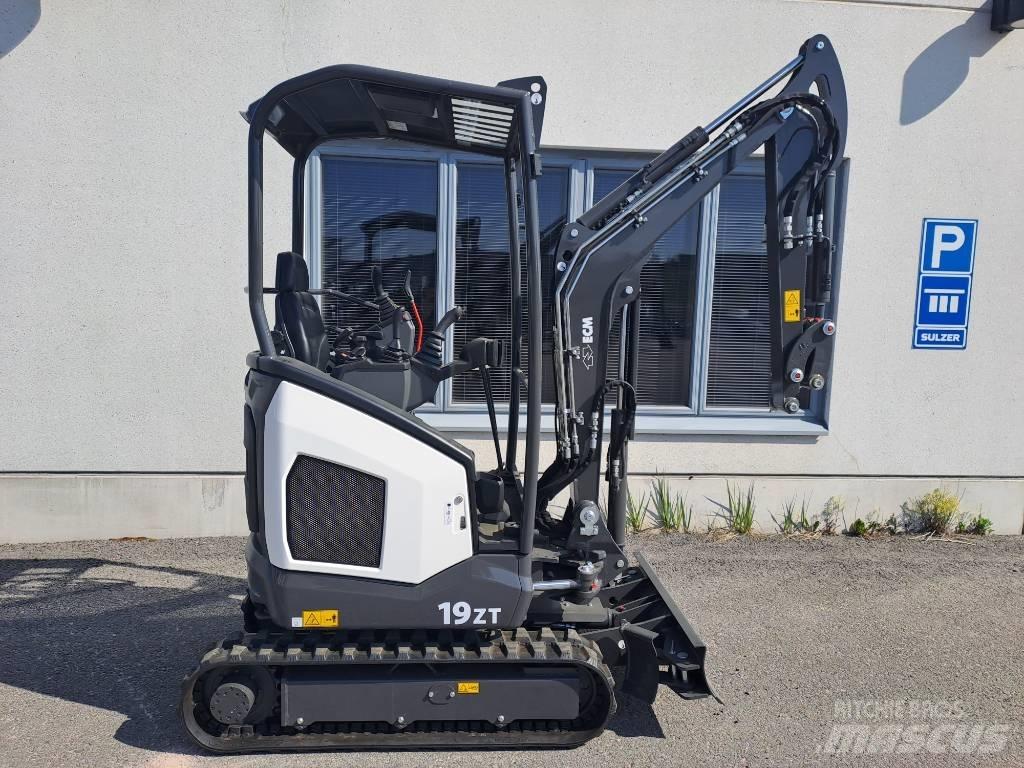 ECM 19ZT Mini ekskavatörler, 7 tona dek