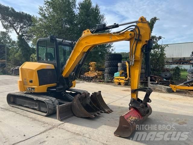 JCB JZ 51 Mini ekskavatörler, 7 tona dek