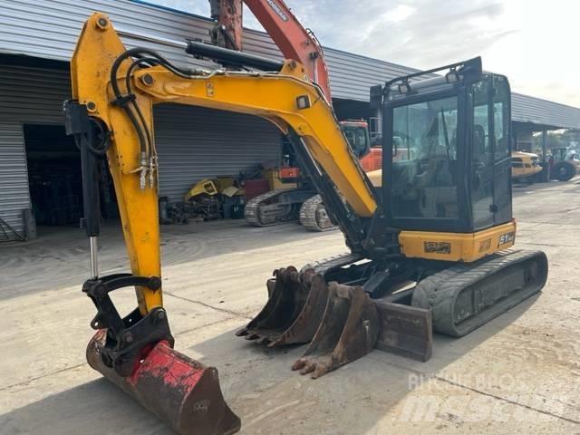 JCB JZ 51 Mini ekskavatörler, 7 tona dek