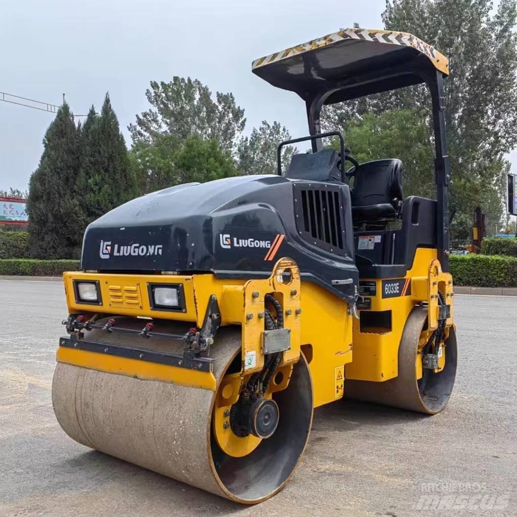 LiuGong 6033E Çift tamburlu silindirler