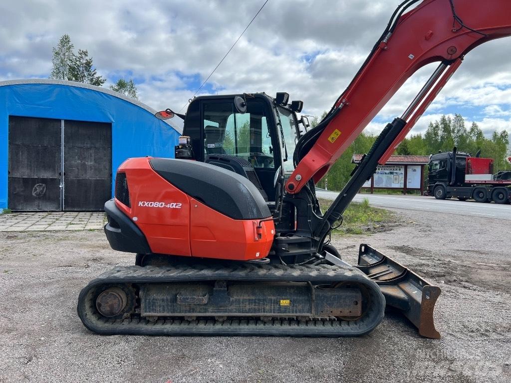 Kubota kx080-4a2 Midi ekskavatörler 7 - 12 t
