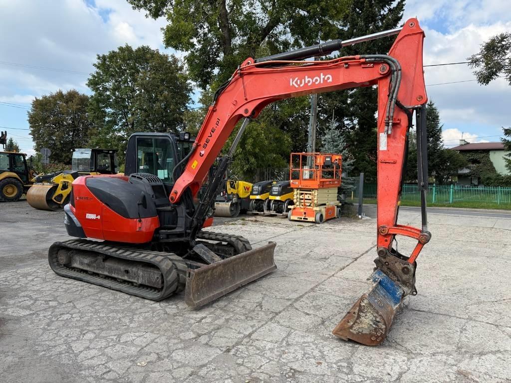 Kubota KX 080-4 Midi ekskavatörler 7 - 12 t