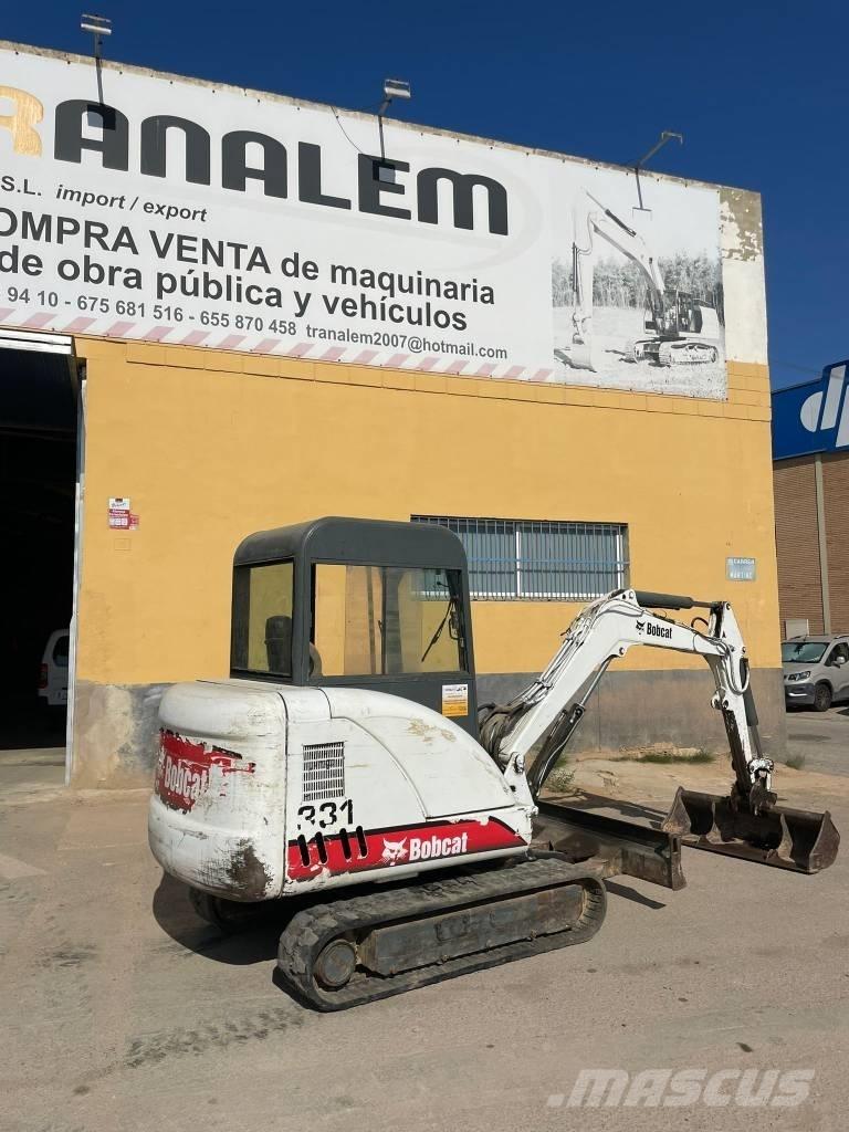 Bobcat 331 Mini ekskavatörler, 7 tona dek