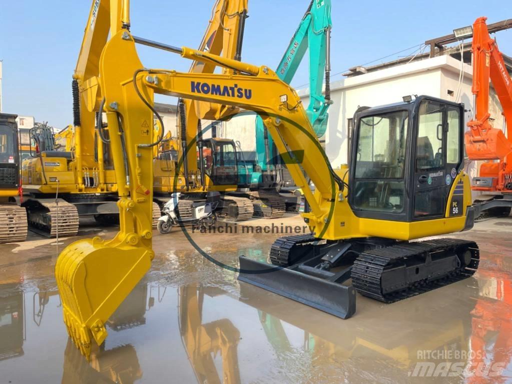 Komatsu PC 56 Mini ekskavatörler, 7 tona dek