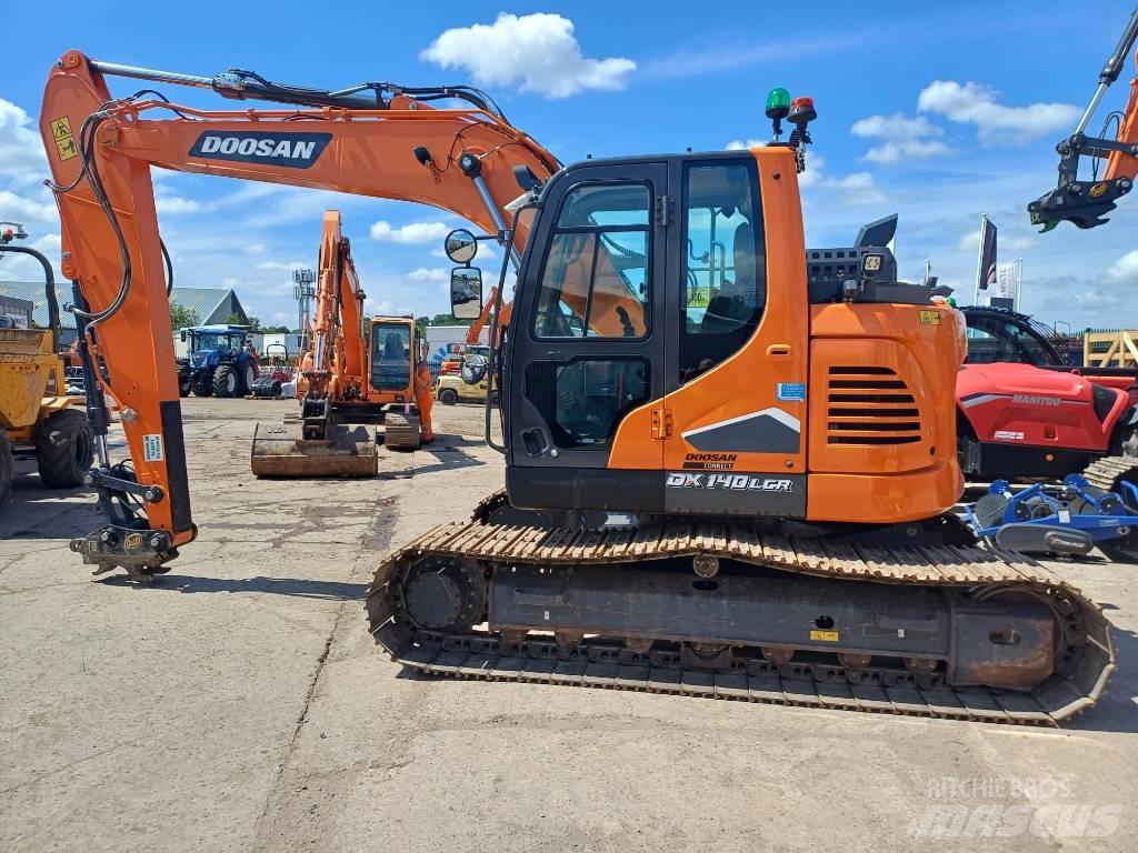 Doosan DX140LC-7K Paletli ekskavatörler
